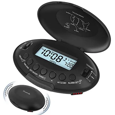 Vibrating Alarm Clock for Heavy Sleepers