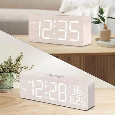Wooden Decor Clock, Large